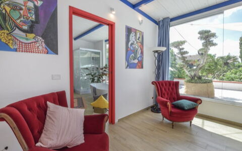 Villa Didymos: Interior Design, Furniture, Flooring, Floor, Home, Apartment, Room, Chair, Ceiling, Living Room