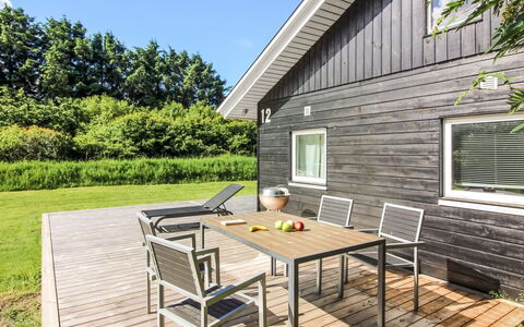 Ruka - 600M from the Sea: Wood, Outdoor Furniture, Furniture, Porch, Deck, Plank, Hardwood, Outdoor Table, Chair, Siding