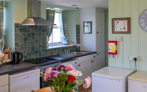 Strathnoon: Interior Design, Furniture, Kitchen, Countertop, Flooring, Kitchen Appliance, Ceiling, Floor, Light Fixture, Cabinetry