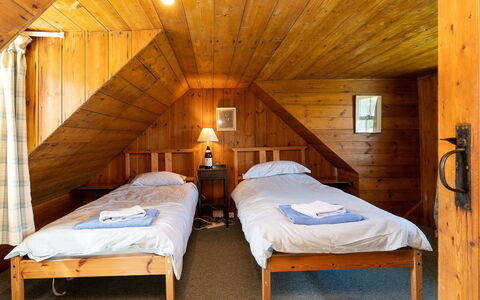 Strathnoon: Bed, Furniture, Bedroom, Wood, Interior Design, Floor, Ceiling, Flooring, Bed Sheet, Bedding