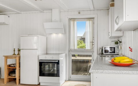 Melita - 300M from the Sea: Major Appliance, Kitchen Appliance, Wood, Flooring, Kitchen, Floor, Interior Design, Home Appliance, Countertop, Home