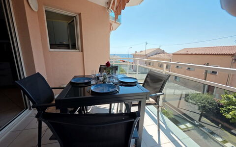 Villa Norma: Furniture, Floor, Flooring, Chair, Apartment, Wood Stain, Balcony, Kitchen & Dining Room Table, Hardwood, Outdoor Furniture
