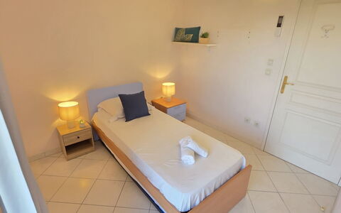 Villa Norma: Bed, Bedroom, Furniture, Wood, Bed Sheet, Floor, Bedding, Interior Design, Bed Frame, Room