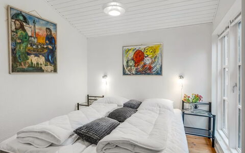 Unto - 6Km from the Sea: Interior Design, Bedroom, Ceiling, Bed, Floor, Flooring, Bedding, Bed Sheet, Home, Furniture