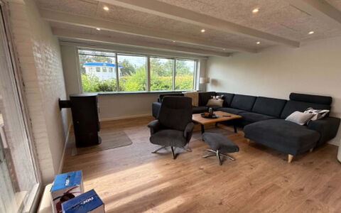 Alette - 400M from the Sea: Furniture, Flooring, Interior Design, Floor, Wood, Wood Flooring, Ceiling, Couch, Living Room, Room