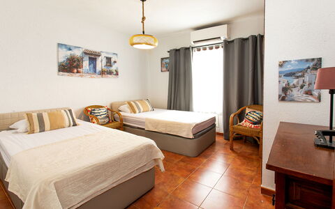 Carmen: Furniture, Bed, Bedroom, Wood, Interior Design, Floor, Flooring, Bed Sheet, Bedding, Bed Frame