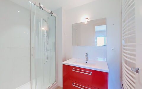 Metadier: Flooring, Interior Design, Floor, Plumbing Fixture, Bathroom, Bathroom Cabinet, Plumbing, Bathroom Sink, Ceiling, Door