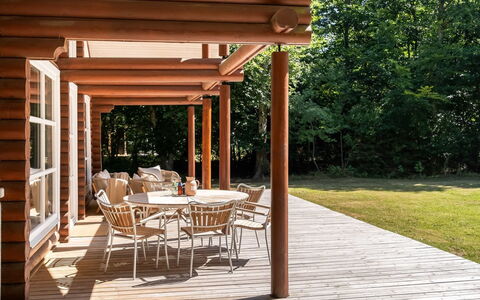 Unelma - from the Sea: Wood, Hardwood, Porch, Wood Stain, Shade, Deck, Outdoor Furniture, Outdoor Structure, Plank, Pavilion