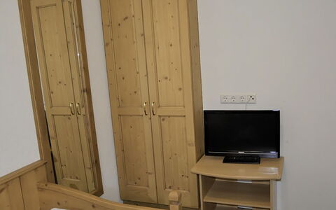 Kappl 327: Furniture, Wood, Flooring, Floor, Interior Design, Bedroom, Room, Cupboard, Bed, Wood Stain