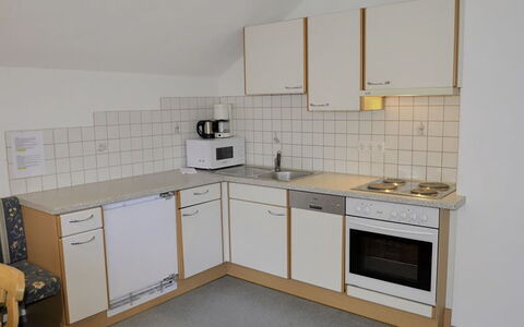 Kappl 327: Kitchen, Kitchen Sink, Kitchen Appliance, Major Appliance, Countertop, Sink, Interior Design, Plumbing Fixture, Flooring, Tap