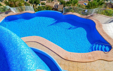 Vista Mar: Blue, Swimming Pool, Leisure, Composite Material, Resort, Shade, Outdoor Furniture, Vacation, Water Feature, Hotel