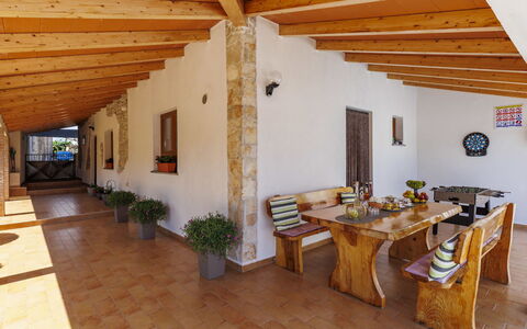 Nevenka: Mountain Range, Balcony, Mountain Village