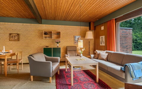 Milly - 500M to the Fjord: Furniture, Interior Design, Flooring, Wood, Ceiling, Floor, Couch, Table, Living Room, Chair