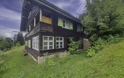Grafenast: Grass, Building, House, Cottage, Home, Rural Area, Roof, Land Lot, Slope, Farmhouse