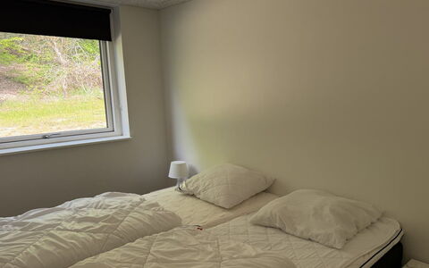 Adisl - 800M from the Sea: Bedroom, Floor, Bed, Bed Sheet, Bedding, Bed Frame, Room, Ceiling, Hardwood, Daylighting