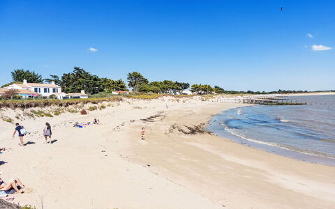 Villa la Coquille: Beach, Water, Body Of Water, Coast, Shore, Coastal And Oceanic Landforms, Sea, Summer, Horizon, Sand
