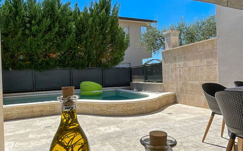 Monte Kope: Composite Material, Shade, Outdoor Furniture, Chair, Swimming Pool, Tile, Outdoor Table, Eco Hotel, Backyard