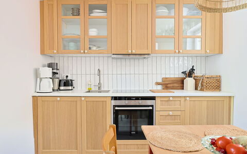 Marina: Furniture, Wood, Cabinetry, Kitchen, Interior Design, Flooring, Cupboard, Countertop, Wood Stain, Home