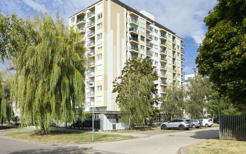 Silver: Daytime, Building, Apartment, Residential Area, City, Urban Area, Neighbourhood, Facade, Condominium