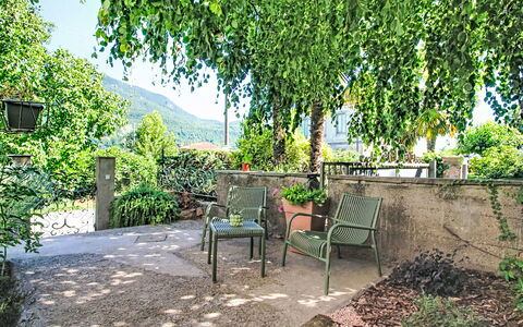 Boscolago: Vegetation, Spring, Outdoor Furniture, Outdoor Table, Shade, Garden, Flowerpot, Chair, Yard, Houseplant