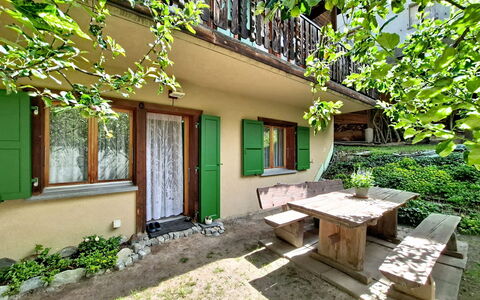 Jägerheim: Furniture, Interior Design, Chair, Outdoor Furniture, Natural Material, Shade, Outdoor Table, Design, Restaurant, Kitchen & Dining Room Table