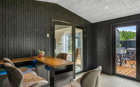 Lillesol - 1.3Km from the Sea: Furniture, Interior Design, Chair, Outdoor Furniture, Natural Material, Shade, Outdoor Table, Design, Restaurant, Kitchen & Dining Room Table