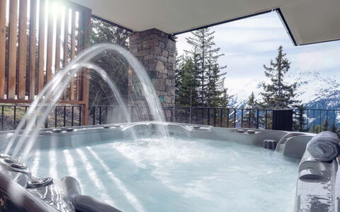 La Rosière 620: Furniture, Chair, Resort, Swimming Pool, Larch, Winter, Hotel, Jacuzzi