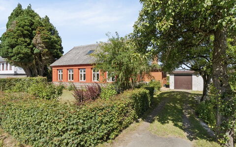 Helge - 10Km from the Sea: Sky, Grass, House, Shrub, Residential Area, Home, Roof, Cottage, Land Lot