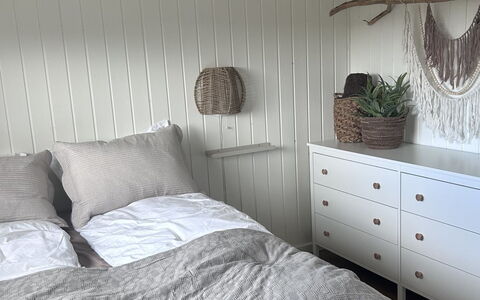 Tayara - 900M from the Sea: Bedroom, Wood, Furniture, Interior Design, Bedding, Floor, Flooring, Bed Sheet, Linens, Bed
