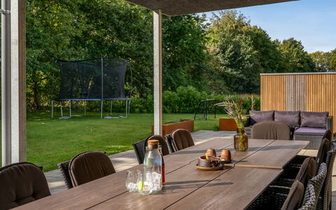 Constance - 900M from the Sea: Furniture, Wood, Outdoor Furniture, Chair, Shade, Table, Outdoor Table, Garden, Patio, Backyard