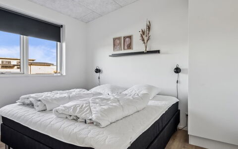 Constance - 900M from the Sea: Bedroom, Interior Design, Bed, Ceiling, Wood, Floor, Furniture, Flooring, Bedding, Bed Sheet