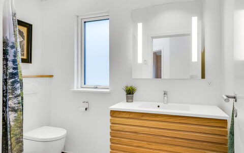 Ylermi - 600M from the Sea: Plumbing Fixture, Flooring, Bathroom Cabinet, Floor, Sink, Plumbing, Bathroom Sink, Interior Design, Tap, Bathroom
