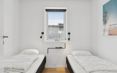 Hubertina - 900M from the Sea: Floor, Bedroom, Flooring, Bed, Bed Frame, Bedding, Apartment, Bed Sheet, Ceiling, Mattress