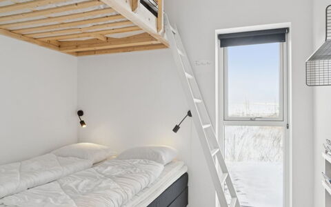 Hubertina - 900M from the Sea: Wood, Bedroom, Bed, Interior Design, Floor, Furniture, Bunk Bed, Apartment, Bedding, Bed Frame