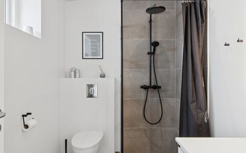 Hubertina - 900M from the Sea: Plumbing Fixture, Wall, Flooring, Bathroom, Interior Design, Floor, Toilet, Plumbing, Tile, Toilet Seat