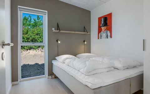 Hubertina - 900M from the Sea: Interior Design, Wall, Bedroom, Flooring, Floor, Bed, Ceiling, Wood, Furniture, Bed Sheet