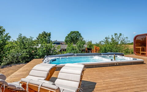 Hubertina - 900M from the Sea: Wood, Outdoor Furniture, Chair, Shade, Wood Stain, Deck, Hardwood, Eco Hotel, Sunlounger, Swimming Pool