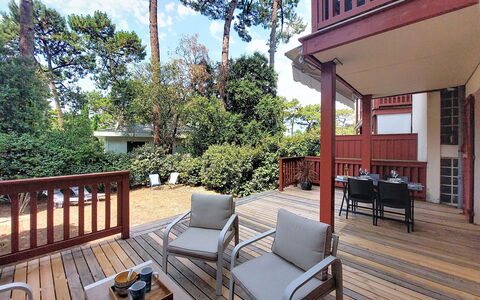 Beau Séjour: Wood, Porch, Home, Deck, Hardwood, Shade, Balcony, Eco Hotel, Wood Stain, Garden