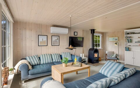 Isabel - 650M from the Sea: Furniture, Interior Design, Couch, Flooring, Wood, Ceiling, Floor, Living Room, Room, Home