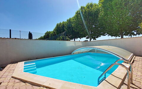 L Escapade Orangeoise: Blue, Swimming Pool, Composite Material, Shade, Resort, Water Feature, Design, Tile, Eco Hotel, Hotel