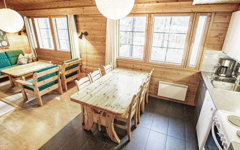 Naavarinne: Wood, Ceiling, Interior Design, Furniture, Home, Floor, Flooring, Room, House, Wood Stain