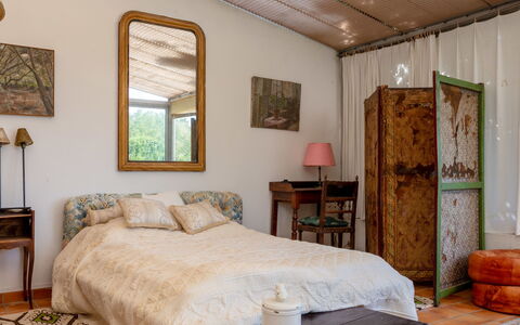 Maison Rose: Furniture, Bed, Bedroom, Bedding, Interior Design, Bed Sheet, Wood, Linens, Floor, Textile