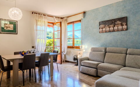 Sant'Agata: Furniture, Interior Design, Flooring, Floor, Wood, Couch, Room, Table, Living Room, Ceiling