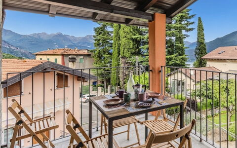 Casa Matilde: Furniture, Chair, Table, Porch, Balcony, Outdoor Furniture, Outdoor Table, Shade, Kitchen & Dining Room Table, Eco Hotel