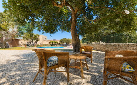 La Muraglia: Outdoor Furniture, Furniture, Chair, Shade, Outdoor Table, Swimming Pool, Resort, Estate, Landscaping, Yard
