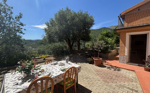 Il Fienile, Garden and Peacefull View: Mountainous Landforms, Hill, Landscape, Rural Area, Mountain Range, Hill Station, Flowerpot, Yard, Landscaping, Eco Hotel