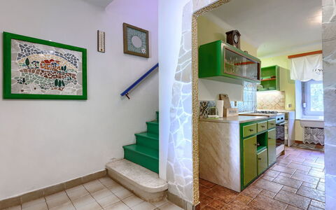 Helena: Interior Design, Flooring, Ceiling, Floor, Room, Tile, Apartment, Kitchen, Countertop, Paint