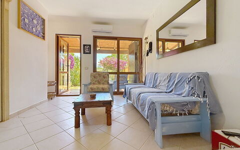 Villa Siria: Furniture, Interior Design, Flooring, Floor, Table, Wood, Ceiling, Chair, Room, Couch