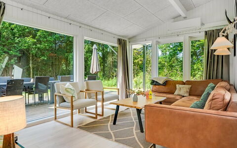 Anemette - 900M from the Sea: Furniture, Interior Design, Flooring, Couch, Wood, Floor, Ceiling, Living Room, Wood Flooring, Home