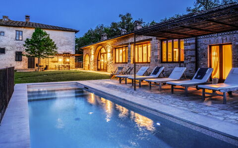 Casa Faraona: Architecture, Swimming Pool, Composite Material, Estate, Resort, Outdoor Furniture, Thermae, Villa, Eco Hotel, Hacienda